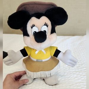 Disney Minnie‎ Mouse Cowgirl Plush Toy
